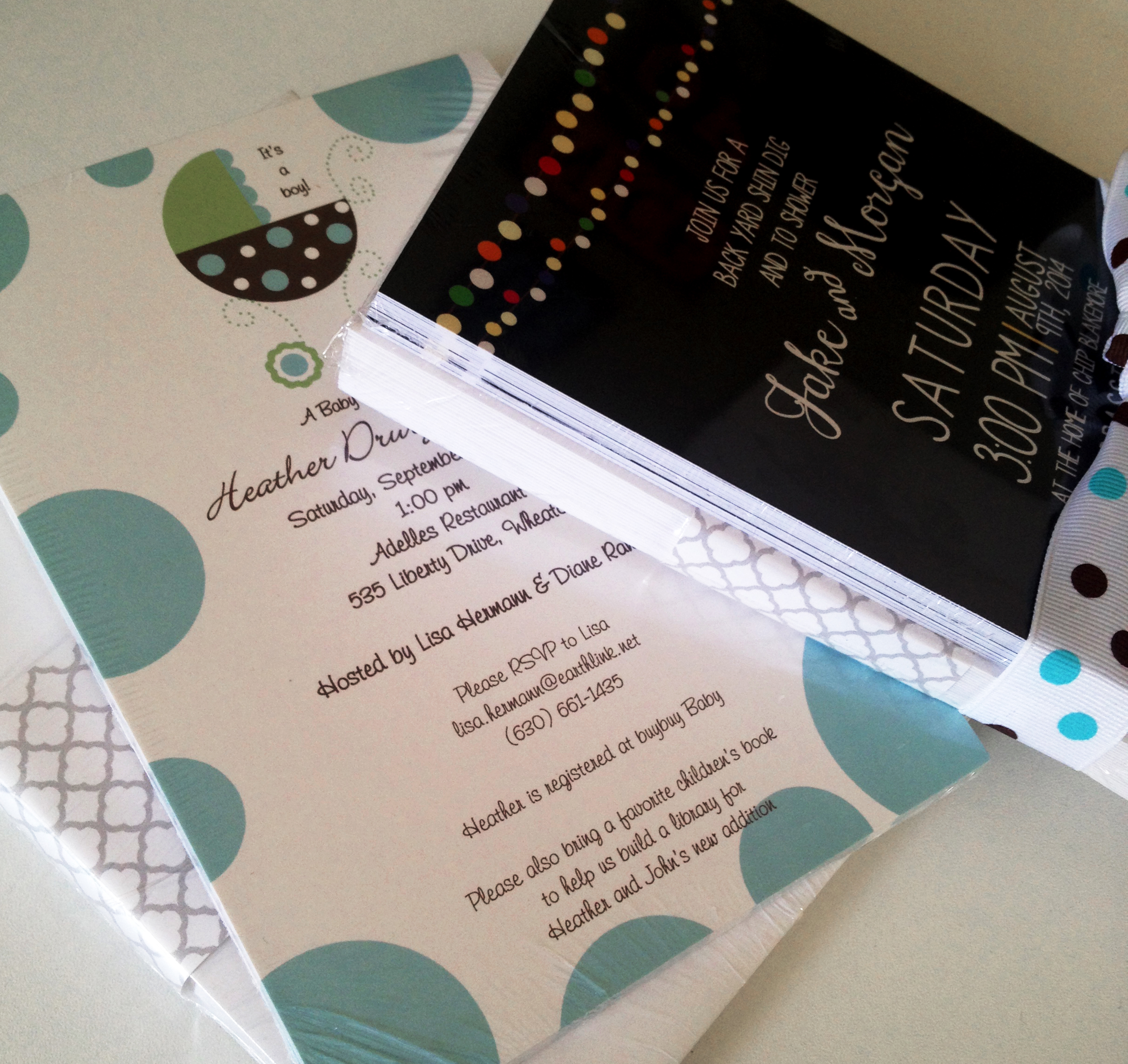 Invitations and Announcements