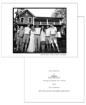 Classic folded 5x7 holiday/Christmas card to showcase your family photo.  Holiday greeting printed on the inside of the holiday card.