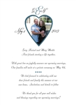 Heart Shaped Photo Bridal Shower Invitation