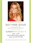 Graduation Announcement/Invitation -  Scallop