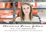 Graduation Announcement/Invitation - Script