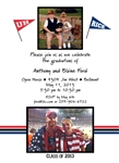 Graduation Announcement - Pennants with Photos