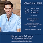 Graduation Announcement/Invitation - Dots (Square)