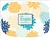 Mums (Navy Blue & Gold) Personalized Platter