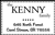 Family Name Square Custom Ink Stamp