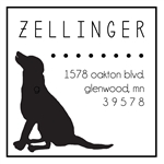 Labrador Custom Ink Stamp