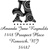 Dots and Rings Monogram Custom Ink Stamp
